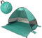 DAYMO - Tente de plage 190 x 160 cm avec protection UV 50 +, protection contre le vent, tente pop-up qui s'ouvre seule