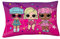 Franco Kinder-Bettwäsche, superweiche Mikrofaser, wendbar, 50,8 x 76,2 cm, LOL Surprise
