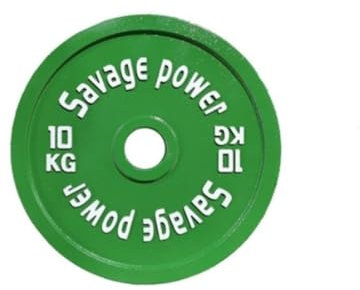 tuzhi Plates Fractional Weight Plates Micro Weight Plates for Olympic Barbell or Dumbbell Barbell 2-Inch Olympic Grip Plate, Set of 2 Plates, 5kg-25kg (Size : 10kg*2)