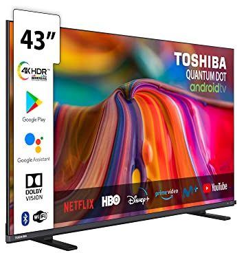 TOSHIBA 43QA4163DG QLED UHD 4K 43 Pouces Smart TV 2022