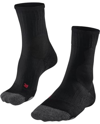 FALKE Herren PL2 Padelsocken schnelltrocknende atmungsaktive Baumwolle Funktionsmaterial mittelstarke Polsterung Padeltennis antiblasen stabilisierend griffiges Garn gegen Rutschen 1 Paar
