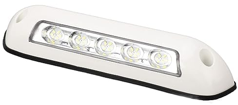 RV-LED-Vorzeltleuchte, 20,3 Cm, Wasserdichte Utility-Streifen-Lichtleiste, DC 12 V 24 V, RV 30 LED-Außenleuchte mit Klarer Linse für Marine, Wohnwagen, Wohnmobil, Wohnmobil,