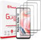 Tentoki Verre Trempé pour Xiaomi Redmi Note 12 5G/ 4G et POCO X5 5G [lot de 3] vitre Protection écran -Couverture complète -[0.33mm] [Anti Rayures, Dureté 9H] Ultra Transparent-Noir