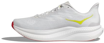 Hoka One One Herren Mach 6 Textile White Nimbus Cloud Trainer 43 1/3 EU