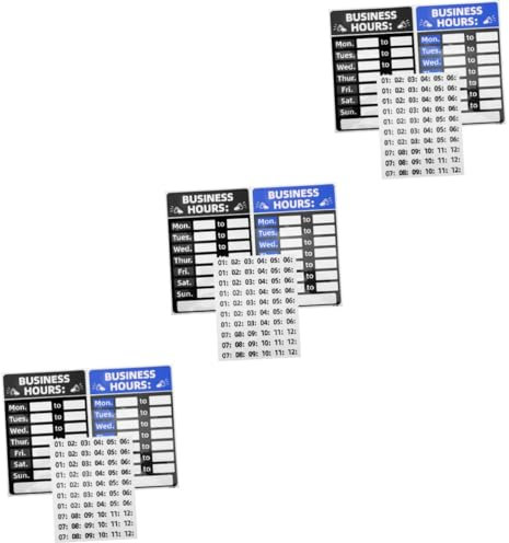 NUOBESTY Lot De 3 Panneaux Led Personnalisés Pour Magasin Restaurant Bar Ouvert/fermé