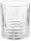 BRANDANI Verre tumbler eau whisky lignes set 6 pièces verre 300 ml