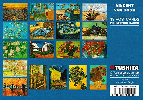 Postkartenbuch Vincent van Gogh mit 18 hochwertigen Motiven