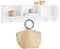 SoBuy Wandgarderobe Flurgarderobe Kleiderhaken Hängeregal mit 3 Haken Garderobe weiß BHT ca. 100x30x20cm FHK35-W