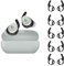 5 Pairs of Ear Hook Covers Compatible with Beats Solo Buds, Silicone Ear Hooks, Non-Slip Earphone Covers, Replacement Earplugs for Headphones (Black)