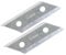 SPARES2GO Replacement Blade for Alko 1600R 1800R H2200 fits Al-ko Shredder (Pack of 2 x Blades)