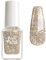 Nail Polish - Sparkling Gold Glitter Nail Polish - Quick Drying & Long-Lasting Formula for Women - Easy Application without Baking