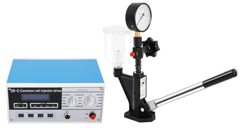Tagtuell CR-C Common Rail - Tester multifunzione per iniettori + tester per ugello carburante S60H, tester per iniettore con leva manuale per vari test e test