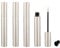 4Pcs 5ml Empty Aluminum Eyeliner Tubes Refillable Eyelash Growth Liquid Bottle Plastic Eyeliner Vials Tube with Brush Eyelash Serum Bottle for DIY Eyelash Growth Oil