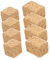 SEWOART 8piezas Mini Fardos Decorativos De para Mesa Estilo Rústico Decoración De Jardín