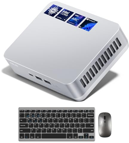 ASUS NUC 14 Pro+ AI Mini PC, Intel Ultra 9 185H (16C/22T, Up to 5.1GHz), 32GB DDR5 RAM, 1TB PCIe SSD, Mini Desktop Computer Win 11 Pro, WiFi 6E, BT 5.3, Thunderbolt 4, 8K HDR, VESA Mount Small PC