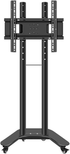 Mobile Tv Cart Suitable For 32-60 Inch Screen Tvs With 90 ° Horizontal And Vertical Screen Switching Height Adjustable Tv Stand,