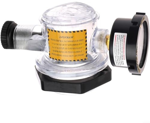 Advokingtap Manuelles Luftentlastungsventil für Pool und Spa Sandfilter, PE-LD Drucksicherheitskomponente, Modell 273564Z