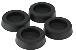 InLine 59909B Gummi-Füße für PC Gehäuse 4er Pack schwarz