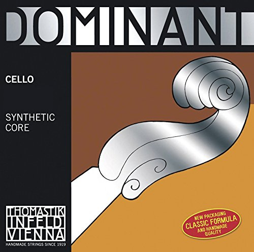 Thomastik strings for cello dominant nylon core set 4/4 strong chrome