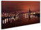 islandburner Bild Bilder auf Leinwand Hafen Hamburg 1p XXL Poster Leinwandbild Wandbild Dekoartikel Wohnzimmer Marke
