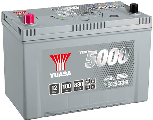 - YUASABATTERIE YUASA YBX5334 SILVER 12V 100Ah 830A