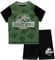 Jurassic World Jungen Dinosaurier Schlafanzug Schwarz 134