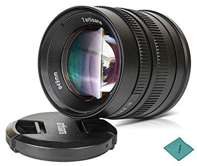 7artisans 55 mm f / 1.4 APS-C Lente de amplia apertura manual enfoque Sony A7 / A7 II / A7 III / A7R II / A7R III / A7R III / A6500 / A6300 / E-Mount Camera lensless