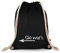 Turnbeutelliebe® Turnbeutel mit Spruch - verschiedene Designs - bedruckt - Baumwolle schwarz - Sportbeutel - Rucksack - ca. 12 Liter - 37 x 46 cm (sie war´s Pfeil Links)