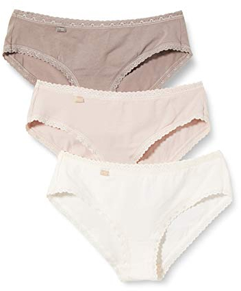 Sloggi Damen sloggi 24/7 Weekend Hipster C3P, SKIN - DARK COMBINATION, 42