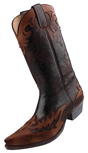 Sendra Stivali da cowboy da uomo, marrone viejo, 46 EU