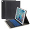HaoHZ HK129T IPad Pro 12.9 Case with Keyboard Compatible for iPad Pro 12.9inch 2015/2017, 7 Colors Backlit Keyboard with Touchpad, PU Leather Case with Pencil Holder,Black