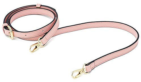 Frauen Leder Schulterriemen Trageriemen,Tasche Schultergurte Gurt Riemen für Geldbörse Handtaschen,verstellbare Ersatz Crossbody Bag Strap Tragegurt Umhängegurt(rosa)
