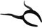 Uonlytech 1 Pcs Halloween Party Stirnbänder Cosplay Gothic Dark Teufel Horn Stirnband Kostüm Kopfschmuck für Halloween Chrismas Party