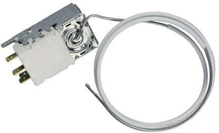 easyPART Kompatibel/Ersatz für RANCO 10029049 Thermostat Kühlthermostat Kühlschrank Kühl-Gefrierkombination K59-L1203 750mm Kapillarrohr 3x6,3mm AMP passend Whirlpool 482000022607 Indesit Ariston
