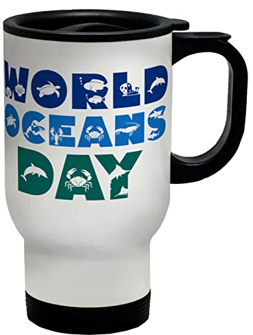 Shopagift World Oceans Day Travel Mug Gift Cup