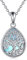 YFN 50th Geburtstag Halskette für Frauen Sterling Silber Anhänger Baum des Lebens Mondstein Schmuck Muttertag Weihnachten Geschenke für Mama Oma