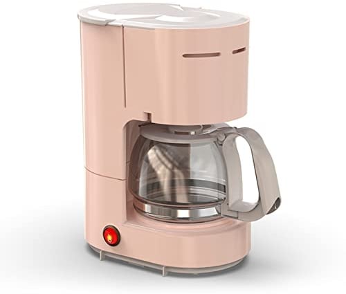 Machine à café Portable complète, Machine à café dilylow, Machine Grinder Small Coffee Machine Machine à café Manuel de broyage,Rose