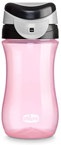 Chicco Chicco My Tumbler - Boquilla sin derrames, 12 onzas, rosa, 2 años + 1 unidad