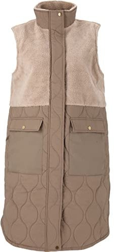 WEATHER REPORT Damen Weste Hollie 1137 Pine Bark 40
