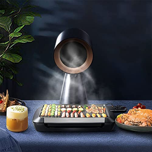 Mini hotte aspirante Domestique Portable, hotte aspirante de Bureau, hotte de Cuisine 2 m³/Min Forte Aspiration, réglage en Un clic, Deux Vitesses en Option