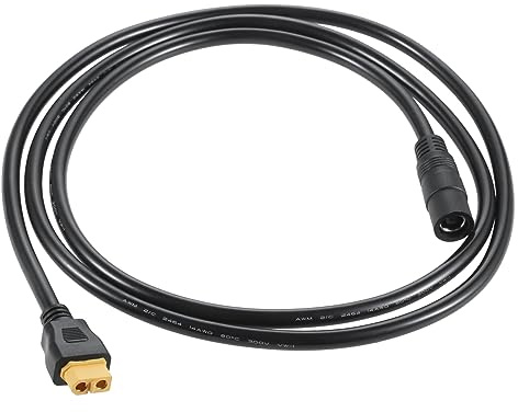 SURIEEN DC 8 mm auf XT60 Stromkabel,1.5M 14 AWG XT60 Buchse Adapterkabel | Für Solarmodul, tragbare Kraftstation, Solargenerator(DC 8mm Female)