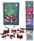 CMC imports 6 Stück Wundertüten Mitgebsel Gastgeschenk Kindergeburtstag/Geschenktüten Mädchen & Jungen gefüllt mit Spielzeug / 6 Motive zu Wahl (Bausteine Feuerwehr)