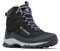 Columbia Firecamp Boot, Stivali da neve Donna, Black/Plum Purple 2024 , 37 EU