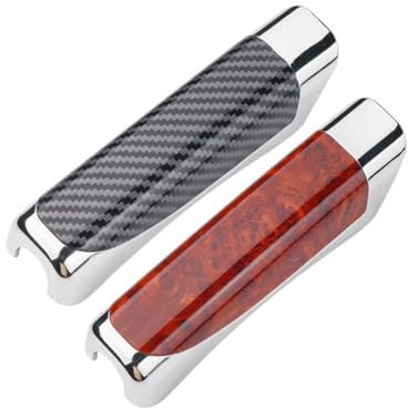 TNSRAY Cubre Freno de Mano para Coche, 2 Pieza unidades Funda de Freno de Mano, Universal Funda de Freno de Mano para Coche, Accesorios Decorativos Protección Cubierta del Freno de Mano para Automóvil