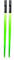F Fityle Lightsaber Chopsticks Light Up Glowing Chopsticks Party Glow Sticks Chopstick for Holiday Sporting Events Wedding Raves, Green
