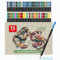 Ccfoud Buntstifte, 72 Buntstifte für Malbücher für Erwachsene, Buntstifte für Kinder, Erwachsene, Buntstifte, Künstler, Malen, Sketching und Malen