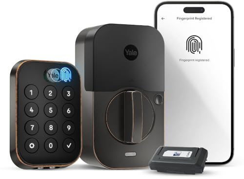 Yale Security Assure Lock 2 Touch Deadbolt, Oil Rubbed Bronze Key-Free Smart Entry Door Lock with Z-Wave (ZW3) Connected Touchscreen Keypad for Code Entry and Remote Access, YRD430-F-ZW3-0BP