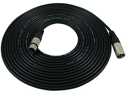ELAORY XLR Kabel Mikrofonkabel Patchkabel 7.5m 1Pack - XLR Stecker auf Buchse Mikrofonkabel - Symmetrisches Mikrofonschlangenkabel