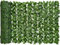 MF artSHOP Siepe Edera Finta in PVC, 1x3 m, per Giardino, Balcone, Decorazione Interna/Esterna, Pannello con Foglie Artificiali Anticaduta + Fascette per assemblaggio