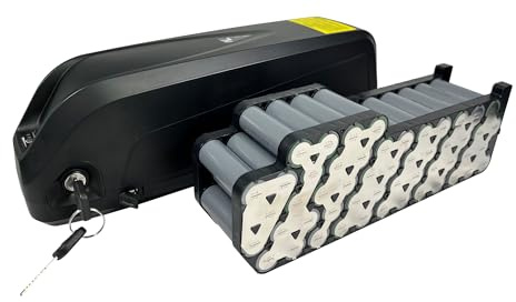 (UK Warehouse) 48V20AH Hailong downtube Ebike Battery LG21700A grade cell 50A BMS - charger 3A - Holder plate 4PIN